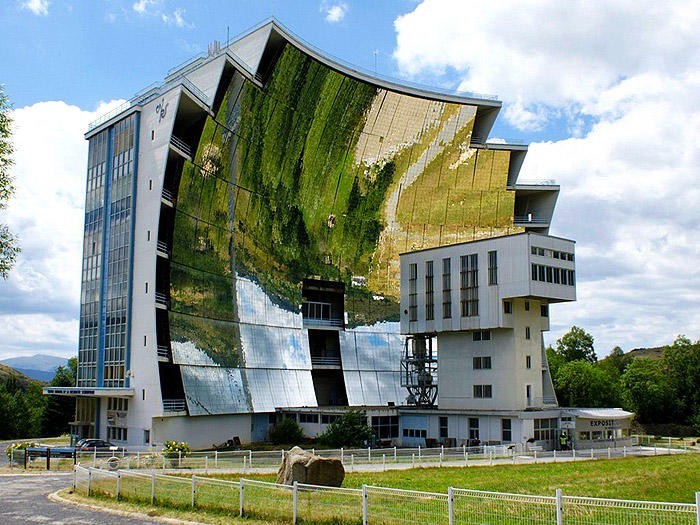 10. Солнечная печь, Оделио, Франция