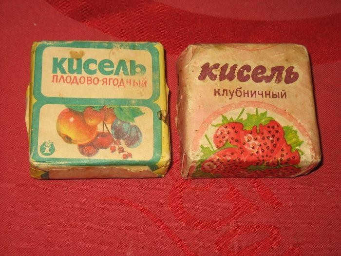 4. Кисель в брикете