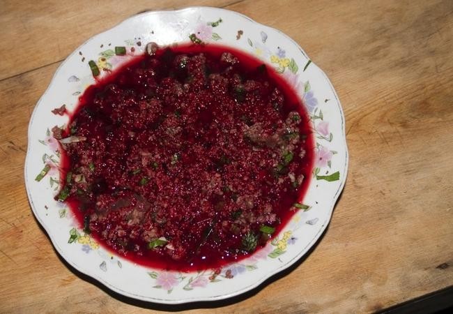 Суп из утиной крови