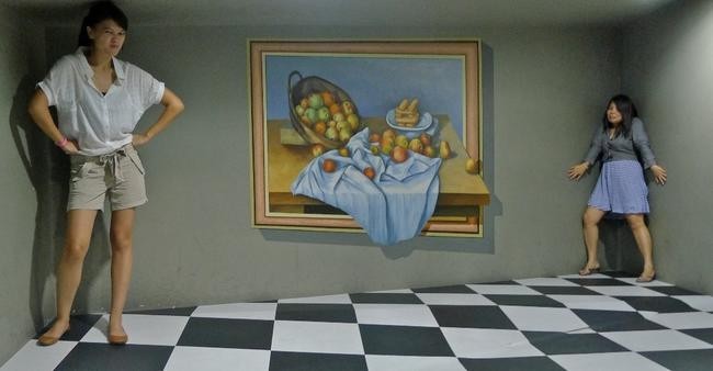 Музей оптических иллюзий в Сеуле