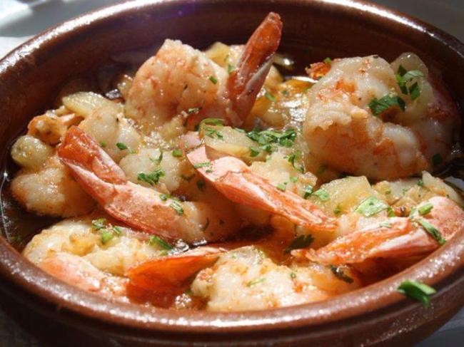Gambas al ajillo