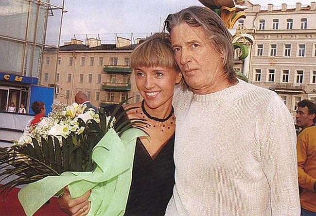 Александр Абдулов и Ксения Алферова