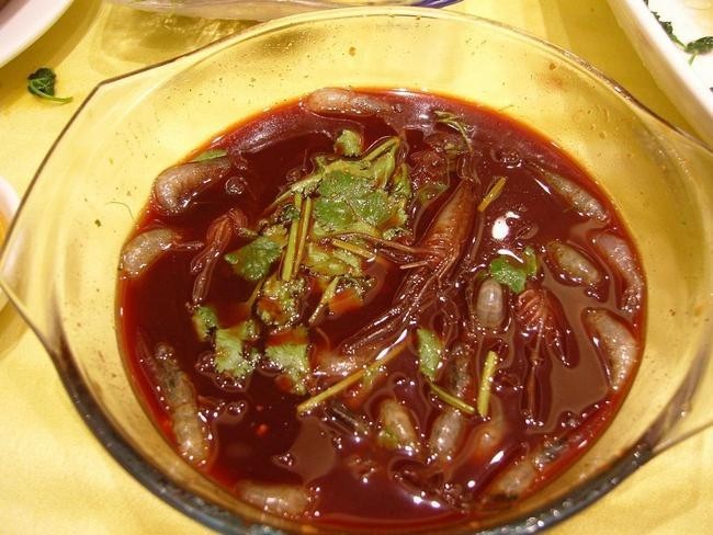 Пьяная креветка