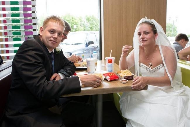 Свадьба в McDonalds