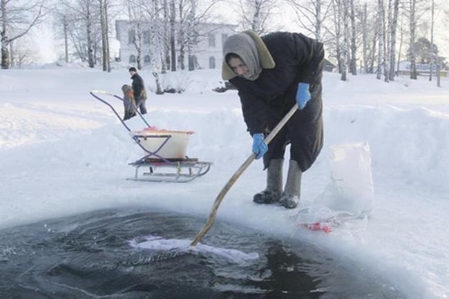 Полоскание белья и коромысло под запретом