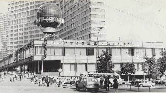 Здание ресторана «Арбат», 1978 год.