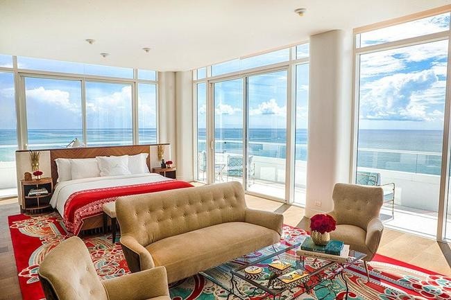 4. Пентхаус отеля Faena Miami Beach, Майами, Флорида. $50 000
