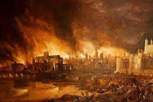 Нострадамус предсказал Большой пожар 1666 года в Лондоне