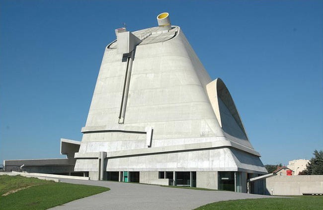 Church of Saint-Pierre de Firminy - церковь Сен-Пьер