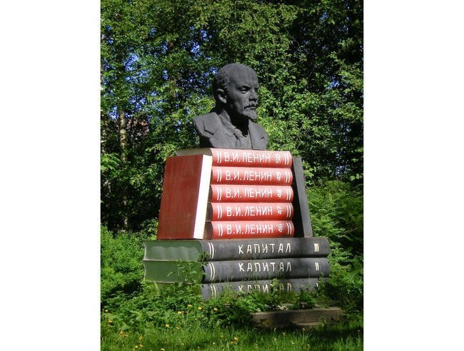 Голова на книгах