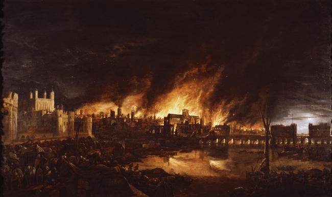 Великий лондонский пожар (1666)