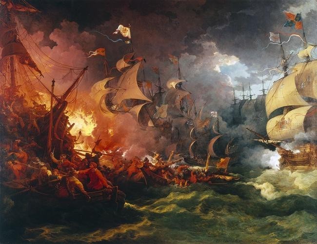 9. Британский флот разбил Непобедимую армаду