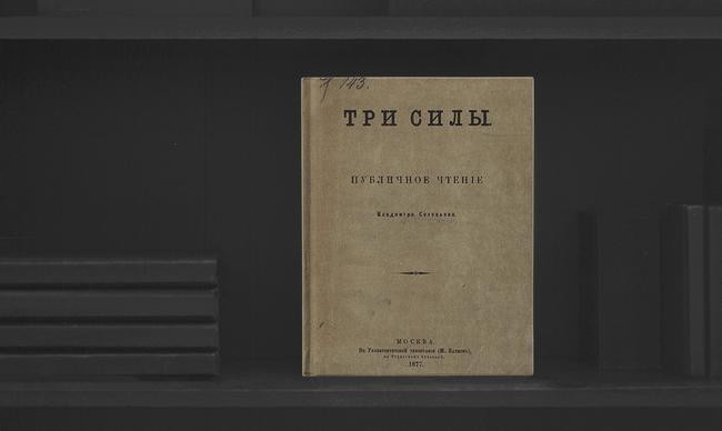 3. Владимир Сергеевич Соловьев