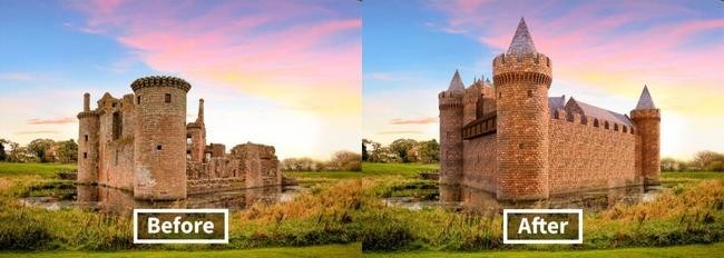 Замок Керлаверок, Шотландия