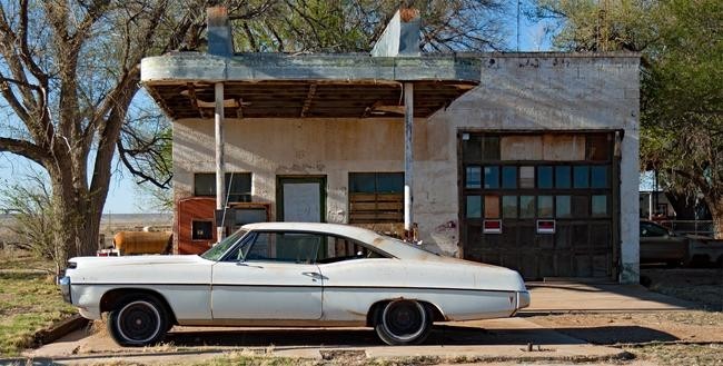 14. Гленрио, Техас / Нью-Мексико (Glenrio, Texas/New Mexico)