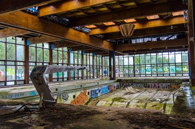 17. Курортная гостиница Катскилл Гроссингера, Нью-Йорк (Grossingers Catskill Resort, Liberty, New York)