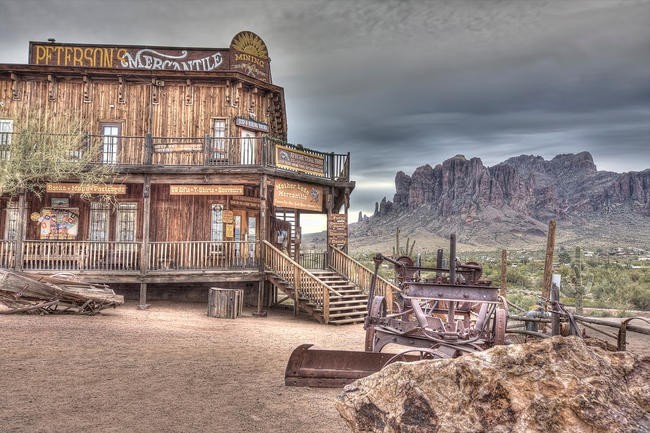 3. Голдфилд, Аризона (Goldfield, Arizona)