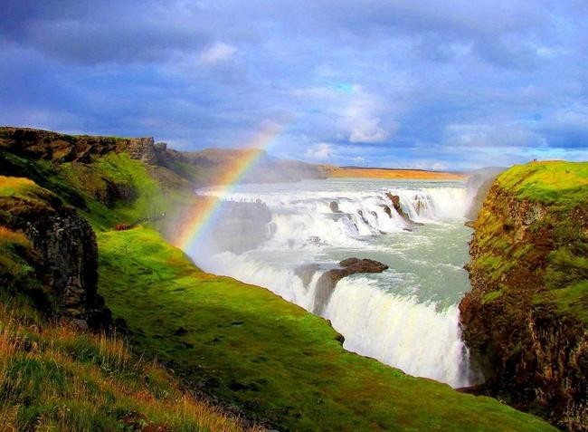 Водопад Гульфосс в Исландии
