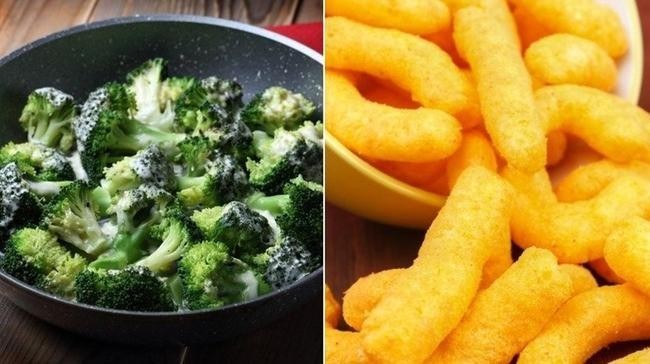 Брокколи и читос