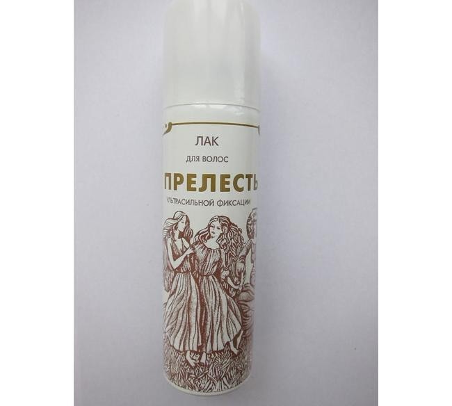 3. Лак для волос "Прелесть"