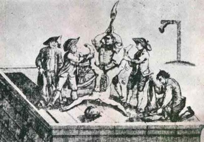 6. Повешение, растягивание и четвертование.