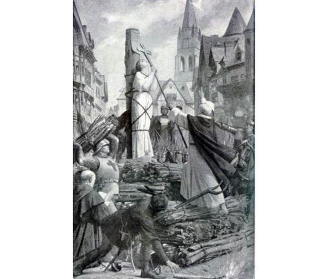 11. Сжигание на костре.