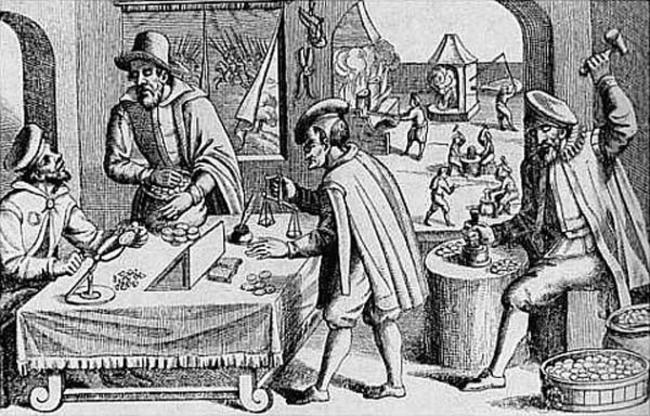 Вагонетка и качели (1621 год)