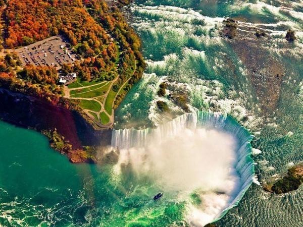 Ниагарский водопад, Нью-Йорк и Канада