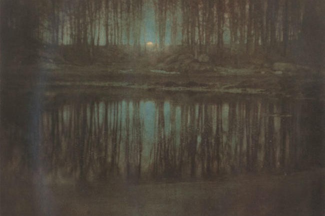 13. Пруд в лунном свете, 1904 год