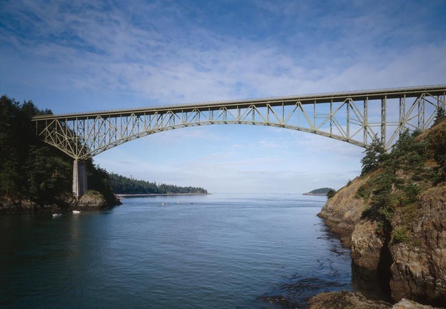 Мост Deception Pass, Вашингтон