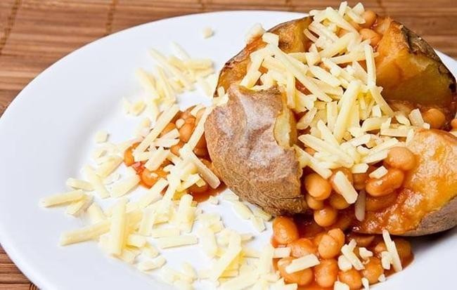 Фасоль и сыр