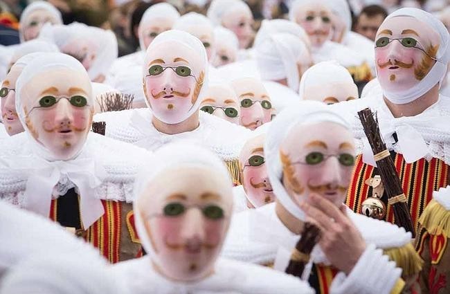 Карнавал в Бенше, Бельгия