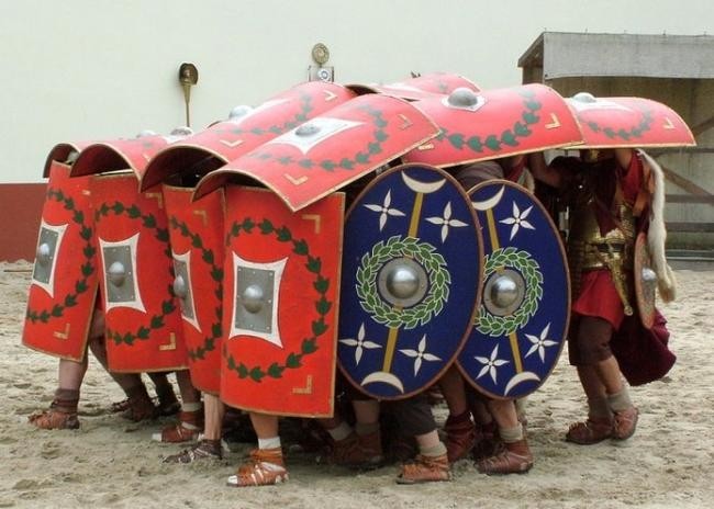 17. Testudo: боевая черепаха
