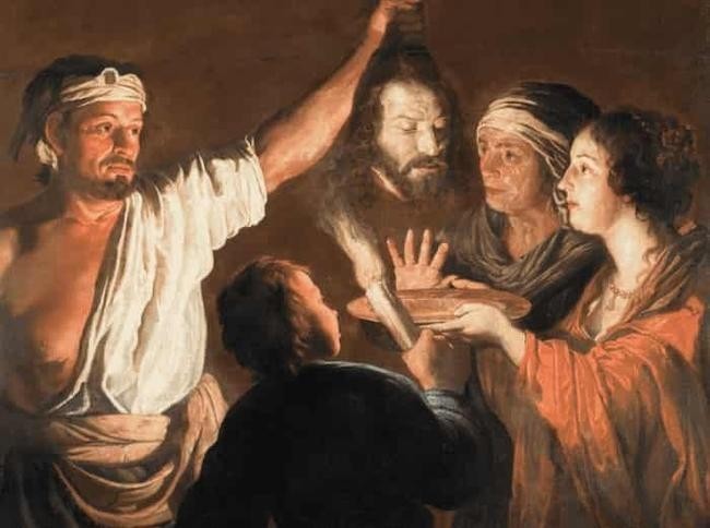 4. Палач с головой Иоанна Крестителя (1640-1646) Уильям Добсон