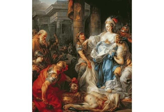 5. Обезглавливание Кира Великого (1811) Бертелеми Жан-Симон