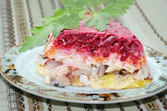 5. Сельдь под шубой
