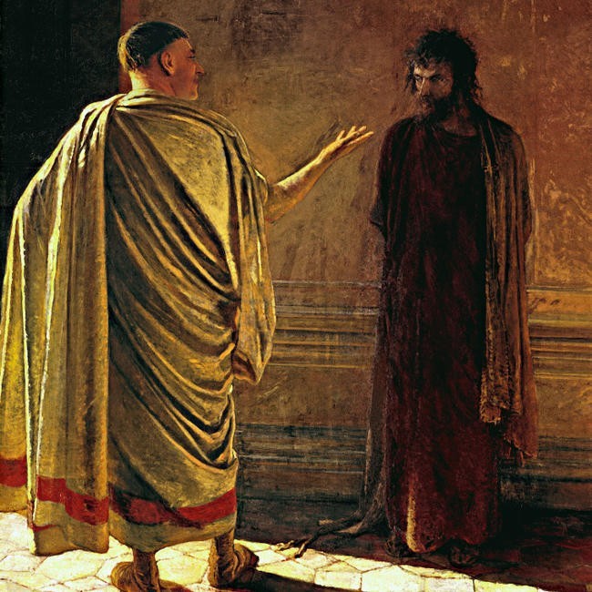 «Что есть истина?», Николай Ге, 1890