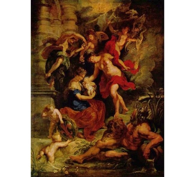 Рождение Марии Медичи