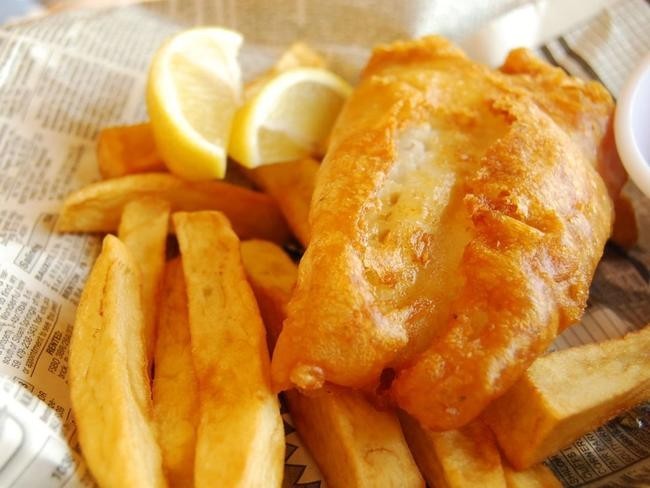 Рыба и картофель фри