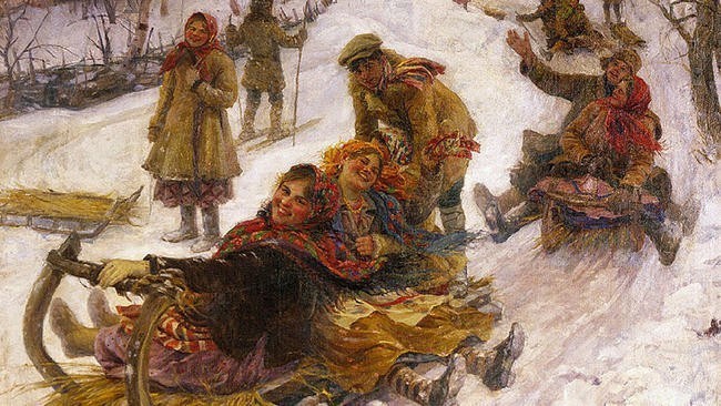 Катание с ледяных гор