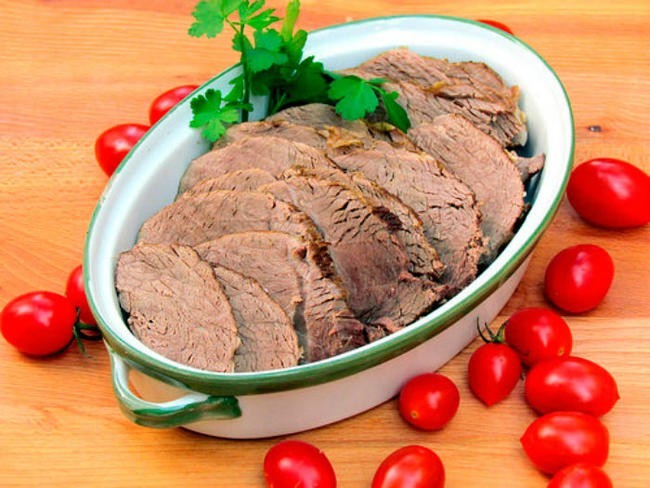 13. Переваренное мясо