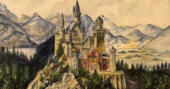 10. Замок Нойшванштайн. Адольф Гитлер