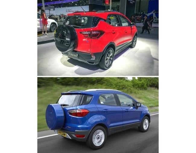 Ford EcoSport → BYD Yuan EV360
