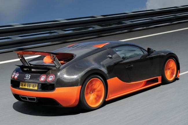 2-е место: Bugatti Veyron Super Sport (431,3 км/ч)