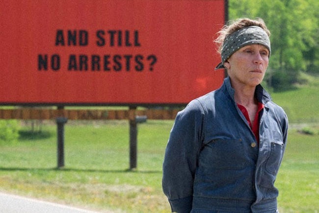 3. Три билборда на границе Эббинга, Миссури / Three Billboards Outside Ebbing, Missouri
