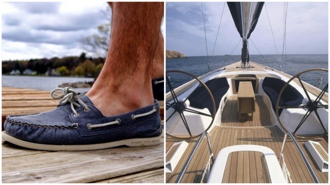 5. Топсайдеры (topsider shoes / boat shoes)