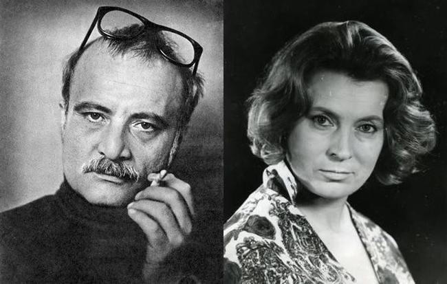 Любовь Соколова и Георгий Данелия
