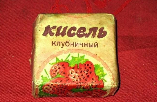 Кисель в брикетах