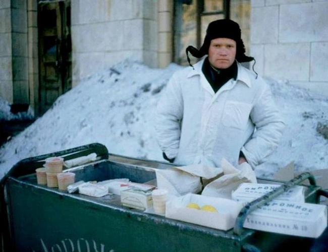 Фруктовое мороженое