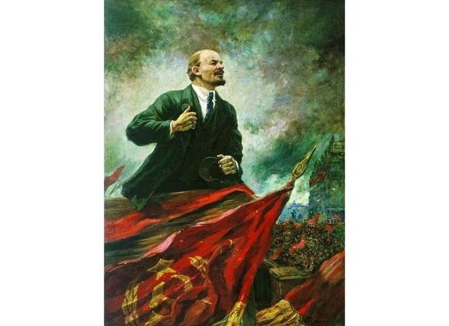 "Ленин на трибуне"